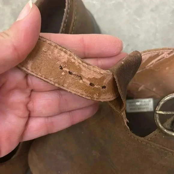 Vintage leather mary janes 90s - Picture 6 of 7